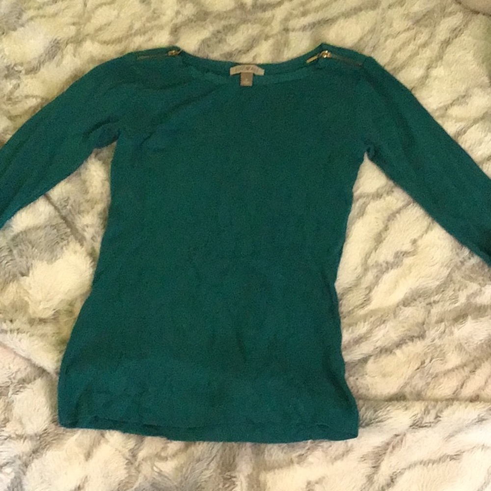 Navy blue top